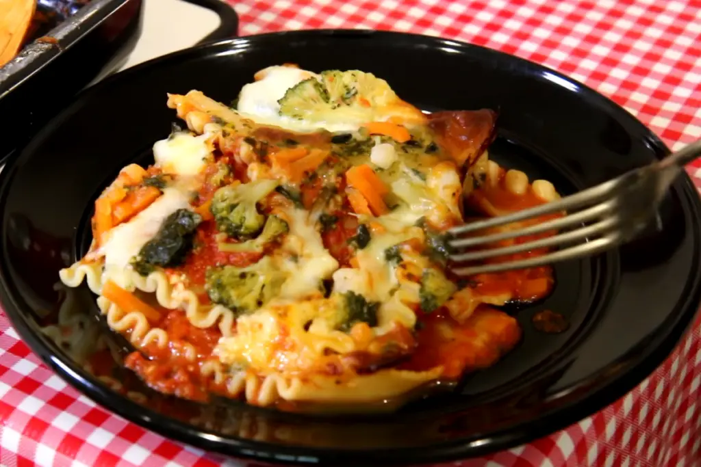 Michael Angelo's vegetable lasagna