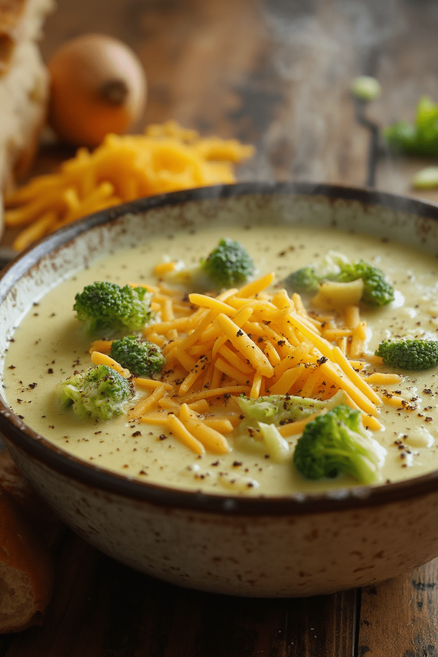 Broccoli Cheddar Soup