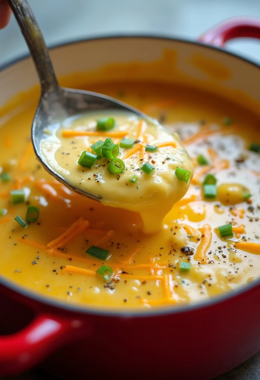 Cheesy Potato Soup recipe