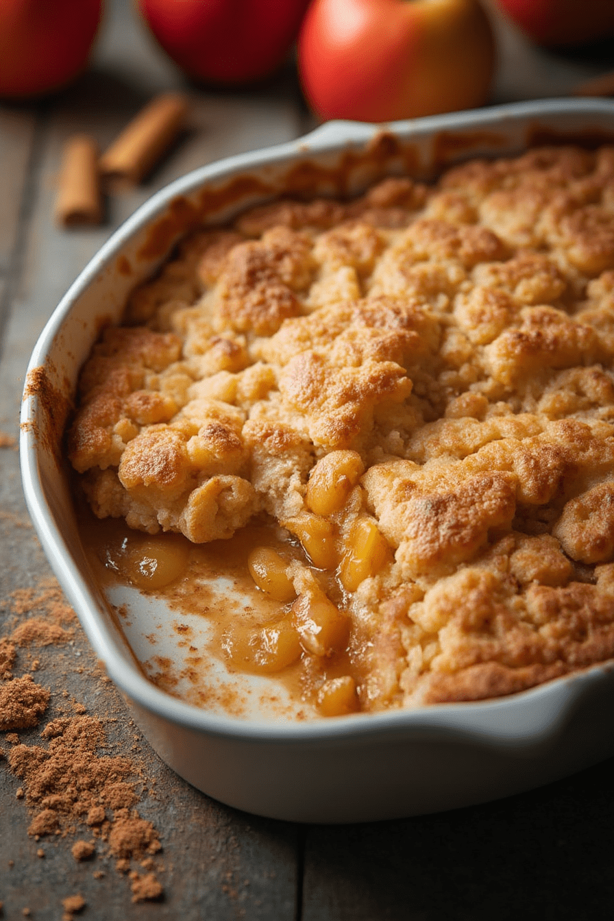 Cinnamon Apple Cobbler