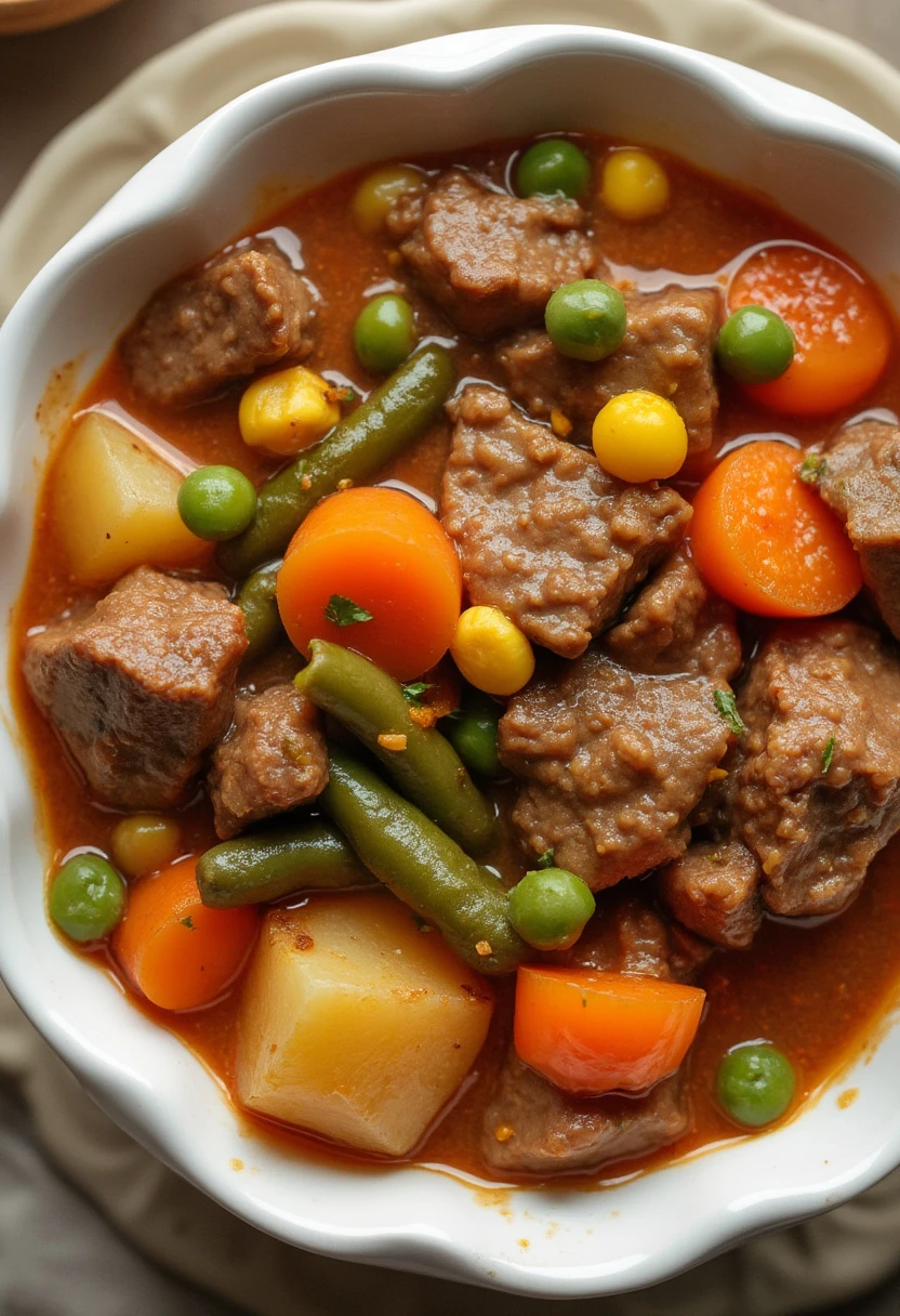 Old Fashioned Vegetable Beef Soup recipe