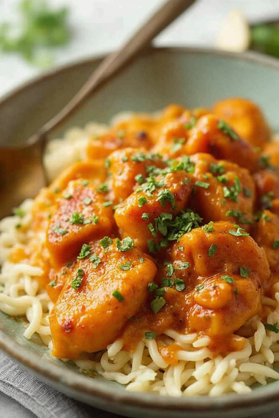 Slow Cooker Butter Chicken Recipe