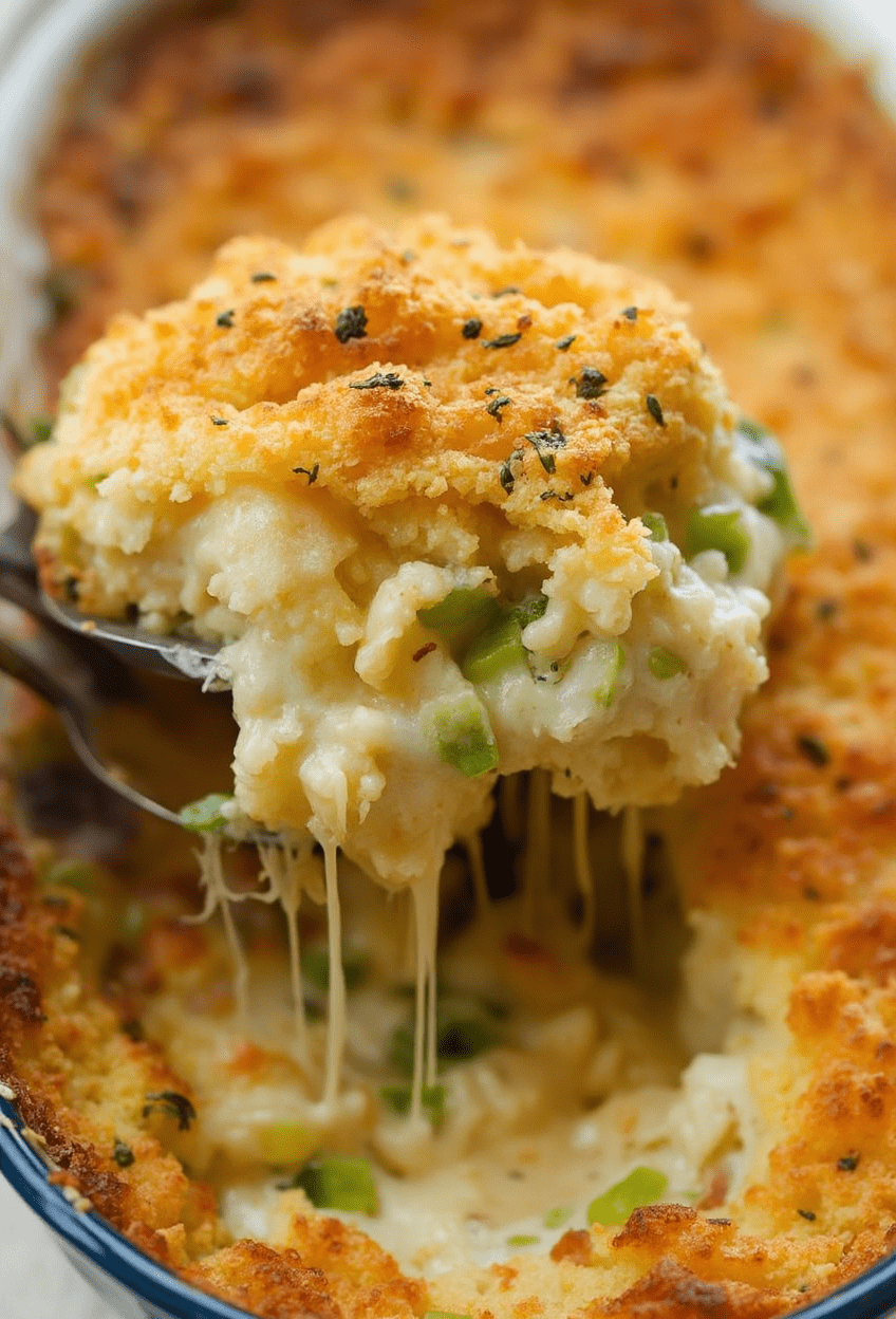 Chicken Dressing Casserole Recipe