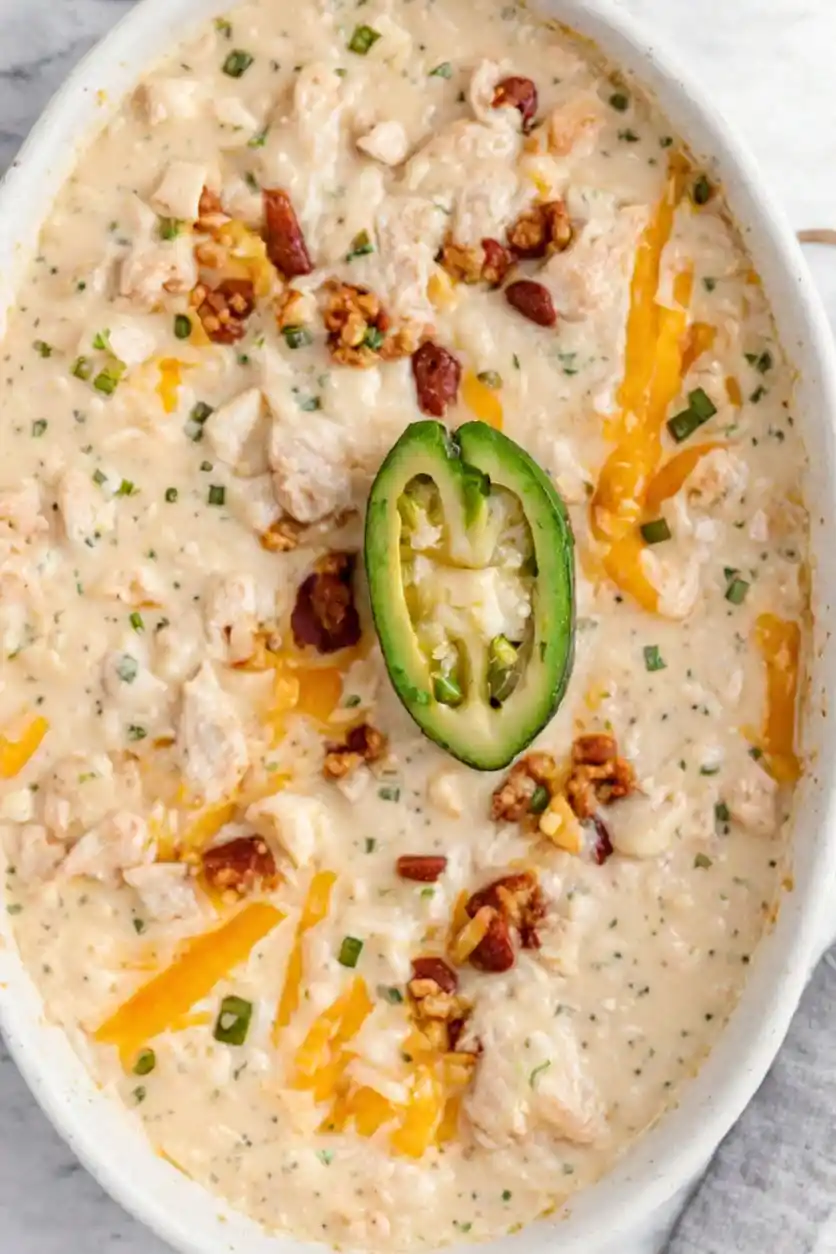 Chicken Jalapeño Popper Chili Recipe
