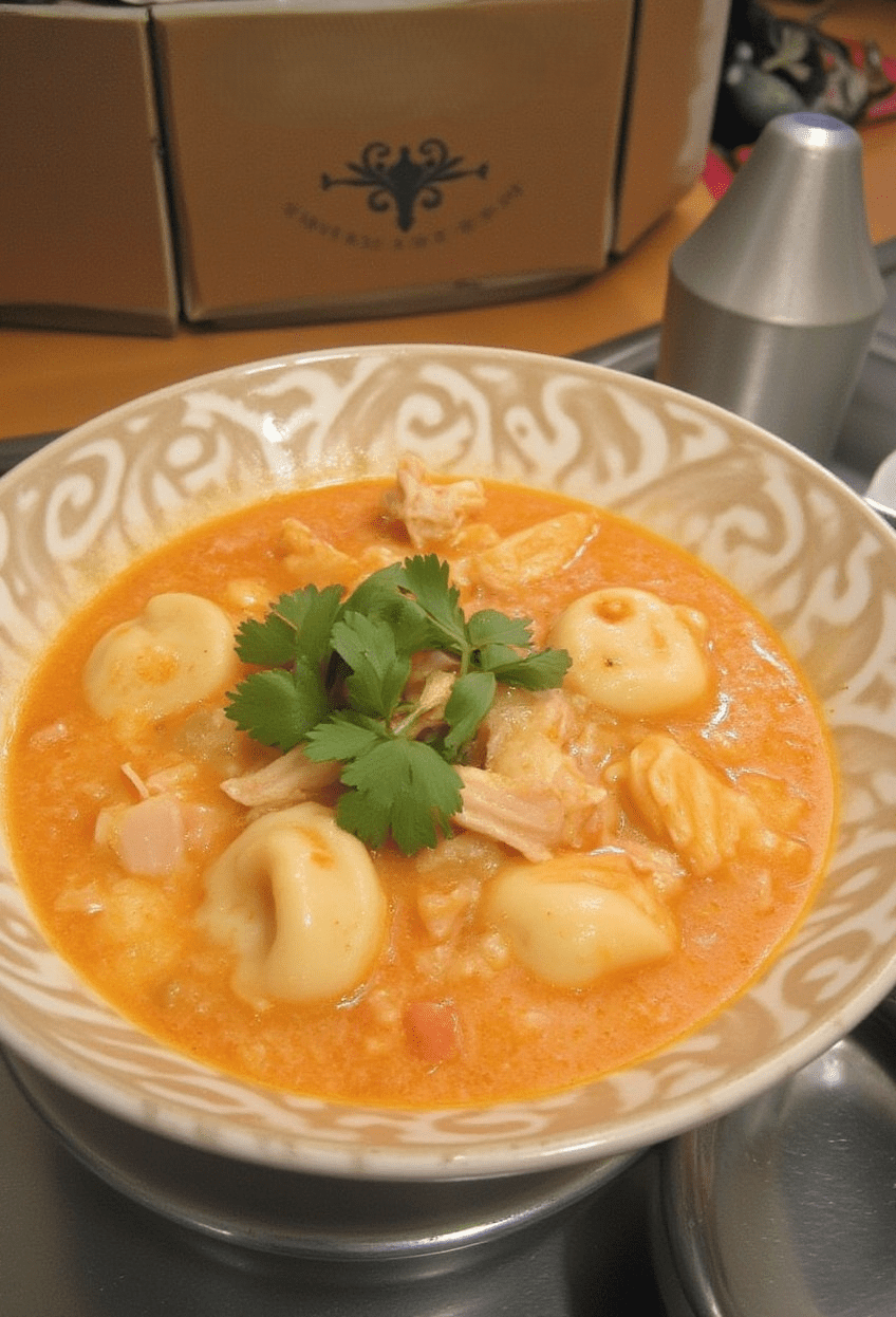 Chicken Tortellini Soup Recipe