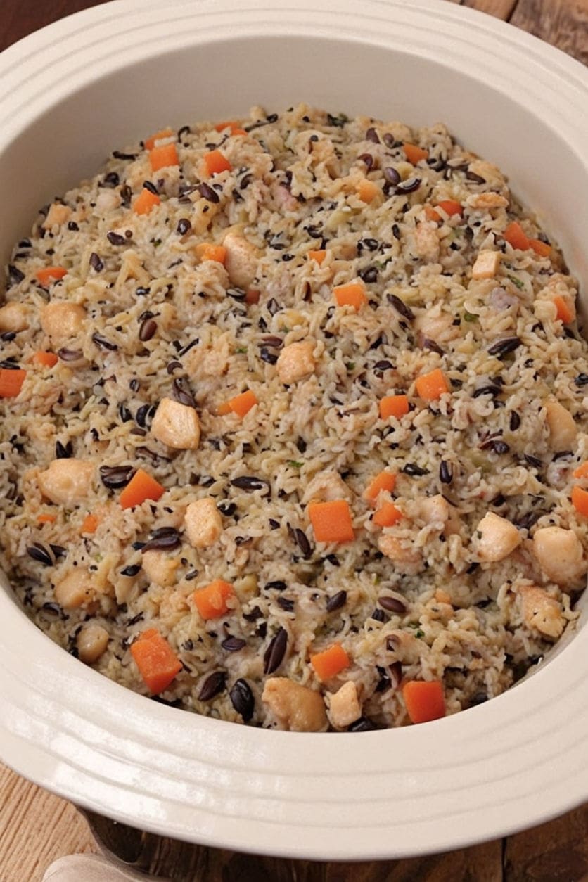 Chicken Wild Rice Casserole Recipe