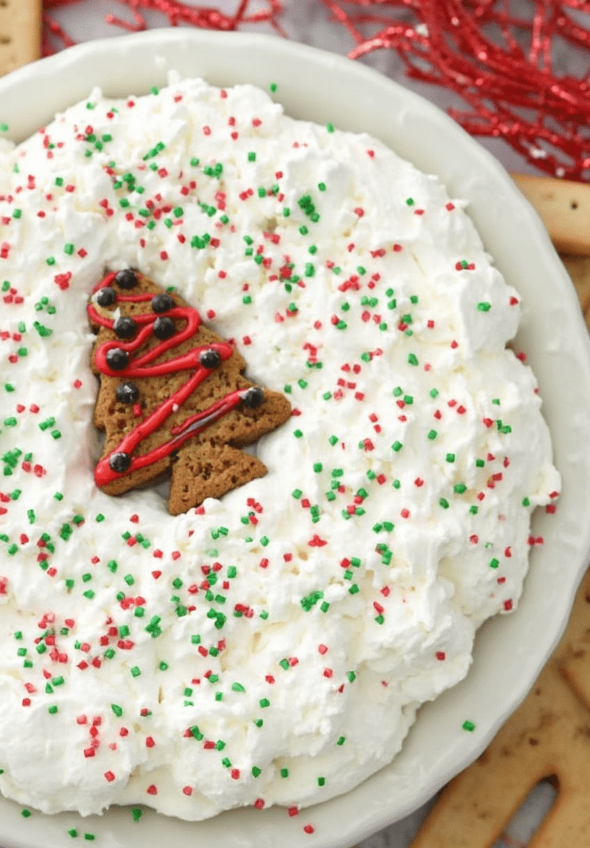 Christmas Tree Cake Dip Recipe