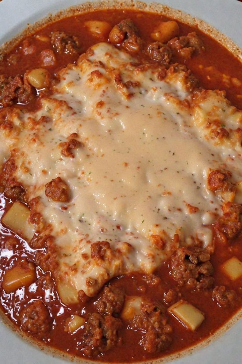 Crockpot Lasagna Soup Recipe