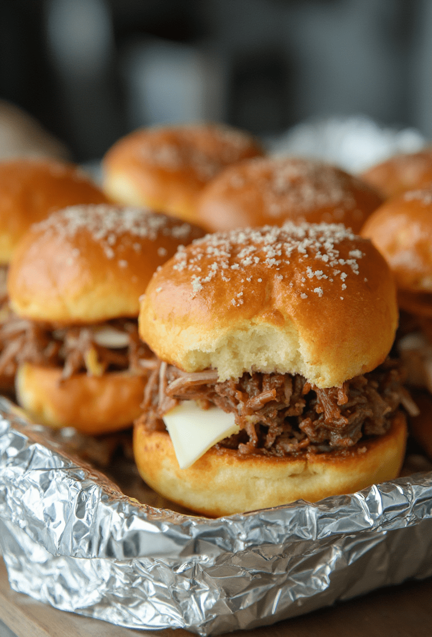 French Onion Dip Sliders Recipe