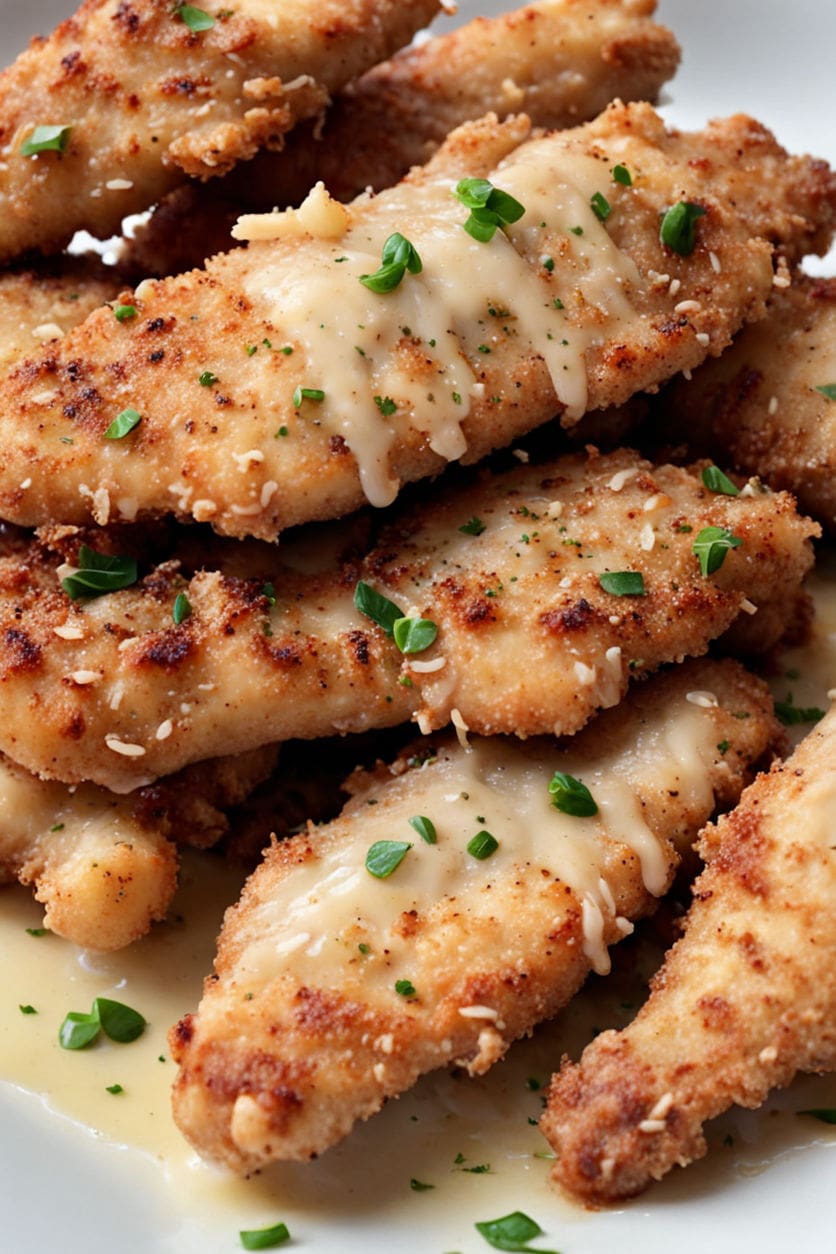 Garlic Parmesan Chicken Tenders Recipe