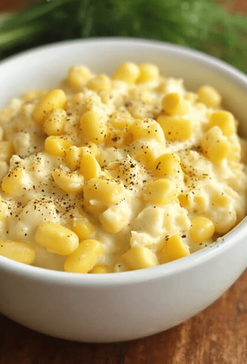 Slow Cooker Creamed Corn Recipe