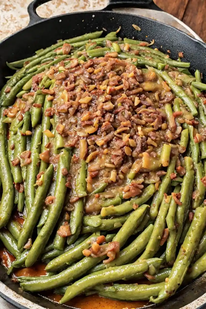 Smothered Green Beans Recipe