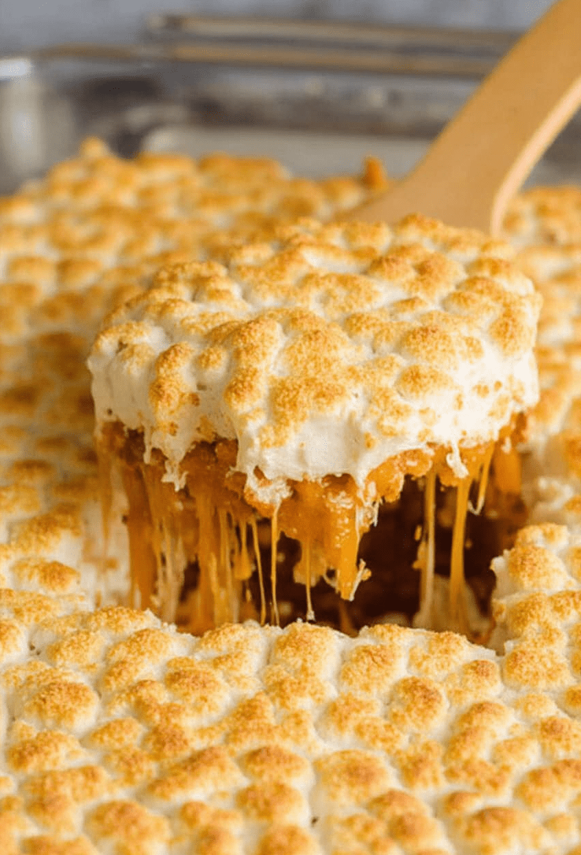 Sweet Potato Casserole with Marshmallows Recipe