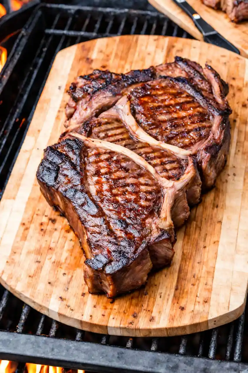 Grill a Bone in Ribeye Steak