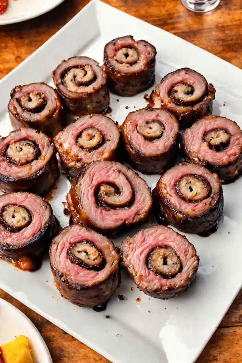 Grilled Steak Pinwheels