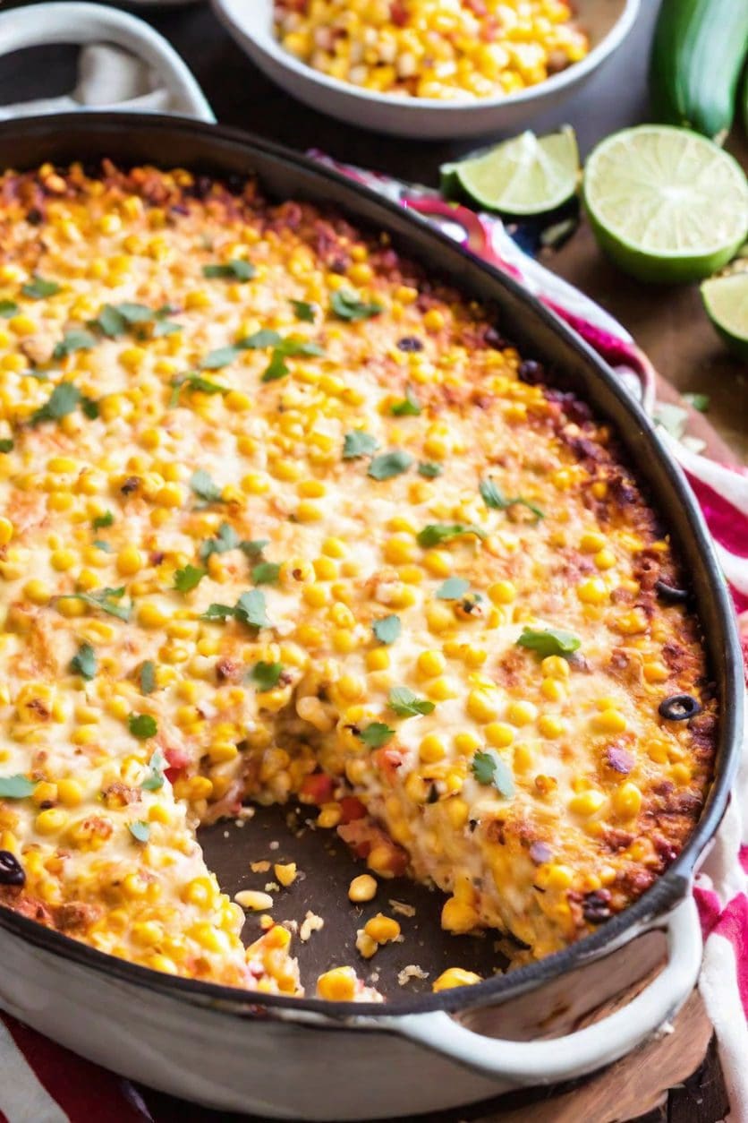 Mexican Street Corn Casserole Recipe