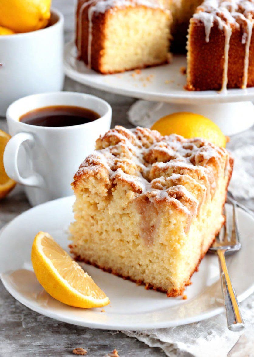 Meyer Lemon Coffee Cake Recipe
