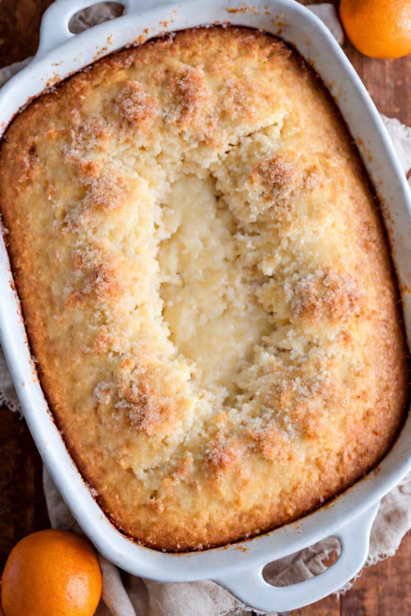 Meyer Lemon Pudding Cake Recipe