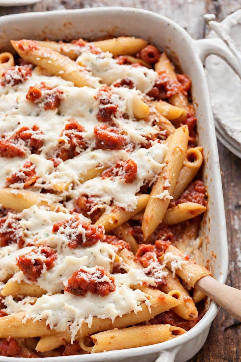 Mostaccioli Con Ricotta Recipe