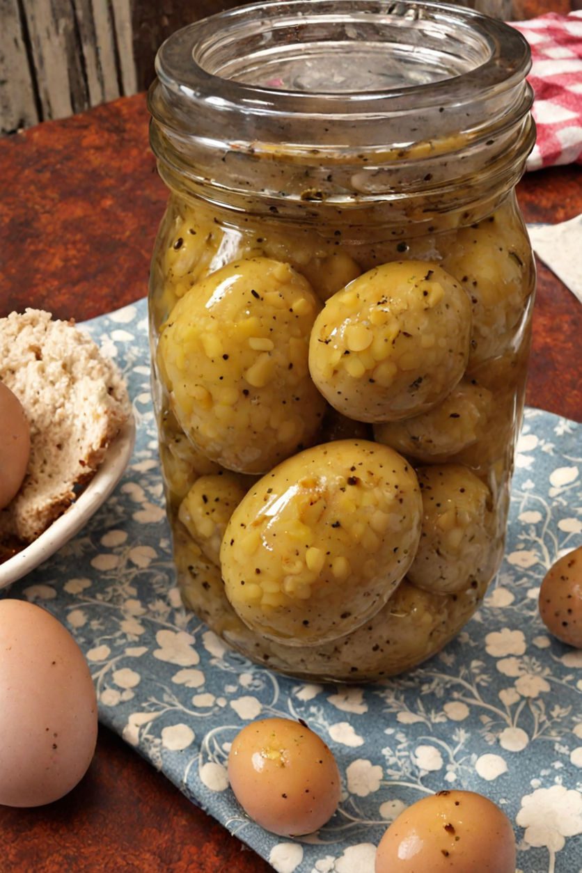 Mustard Pickled Eggs Recipe 2025