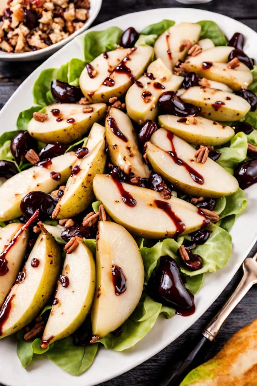 Pear Salad With Balsamic Vinaigrette Recipe