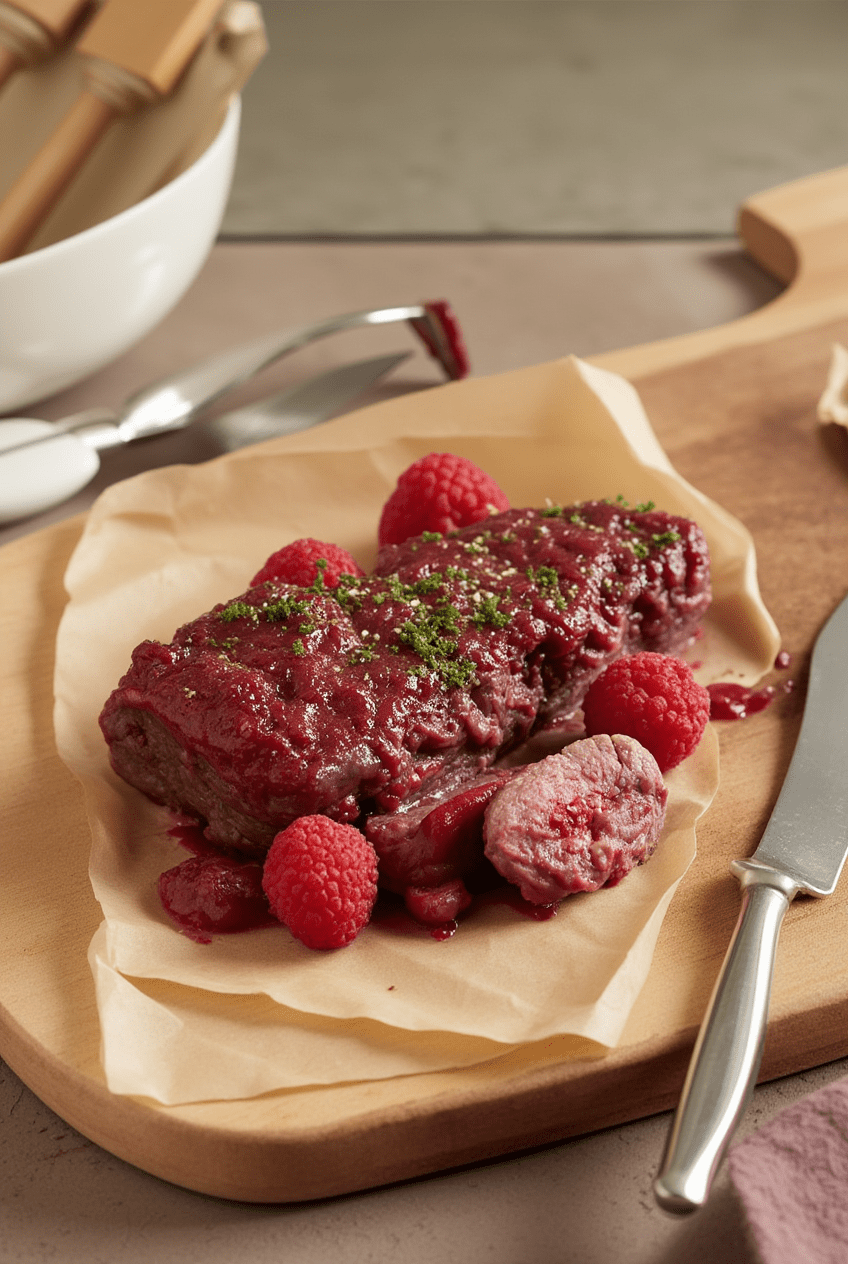 Raspberry Lamb Recipe