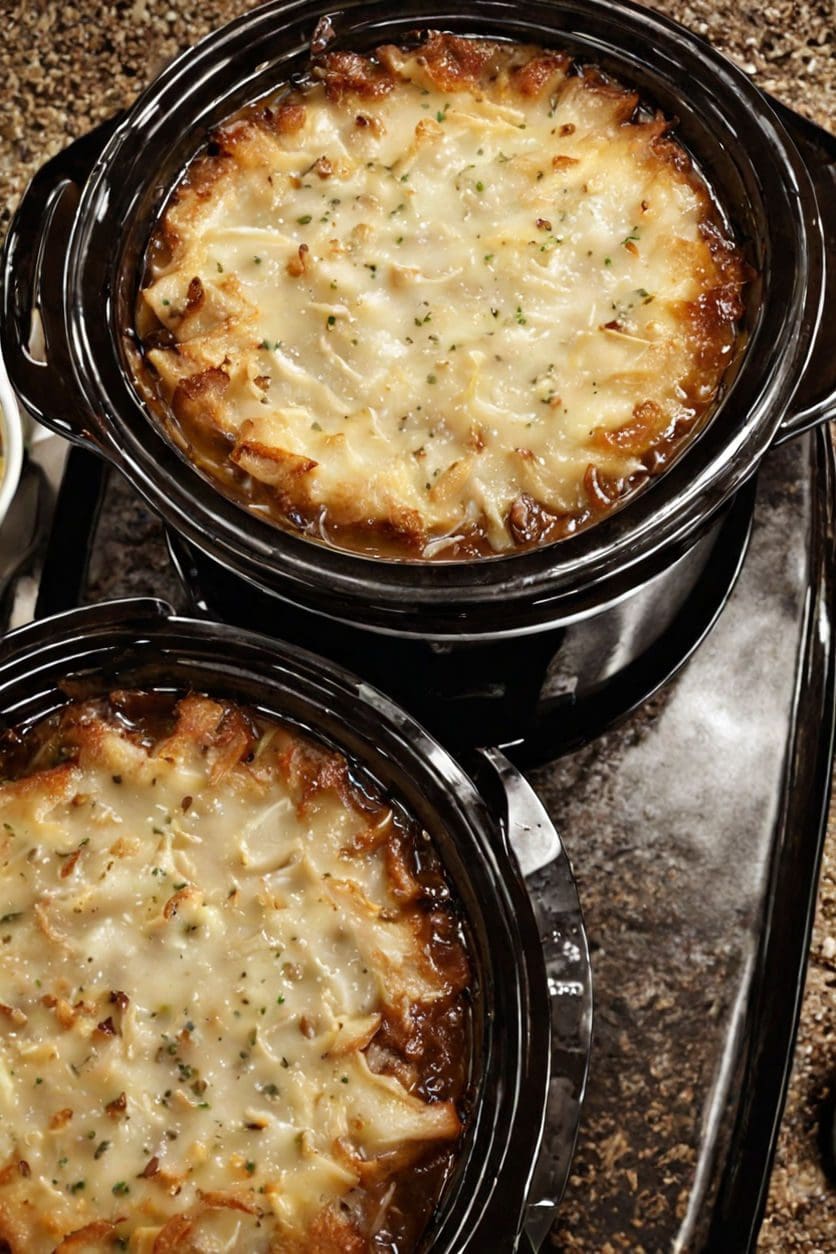 Slow Cooker French Onion Soup Recipe