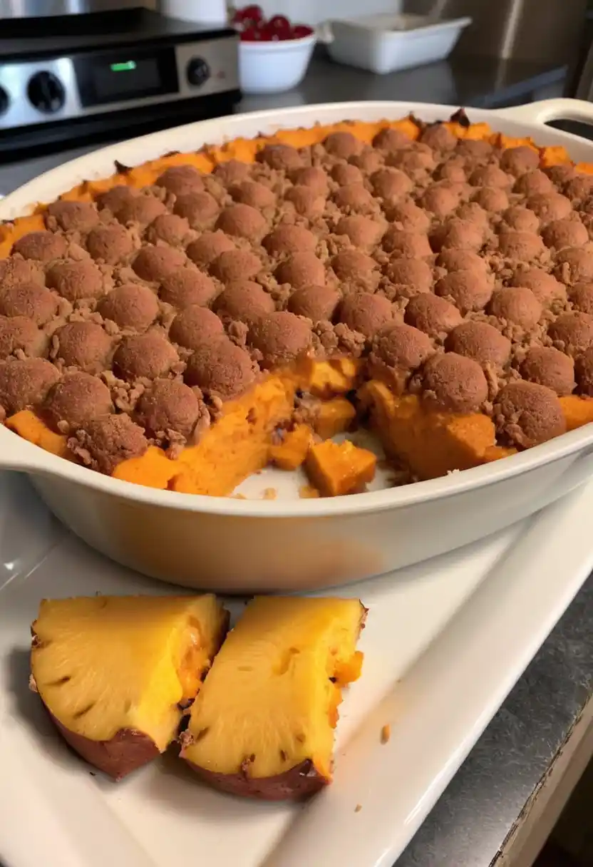 Sweet Potato Pineapple Casserole Recipe