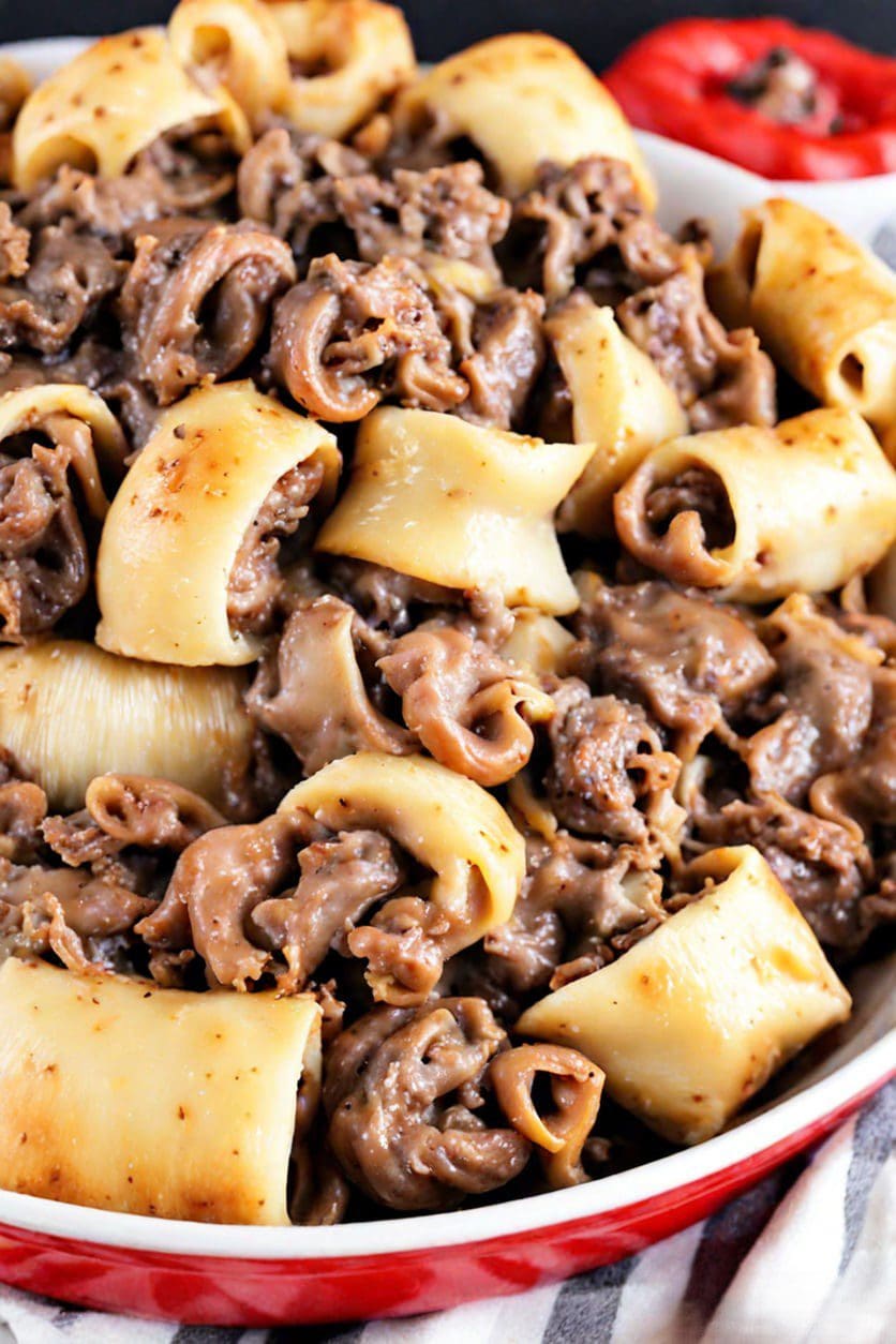 Tortellini Philly Cheesesteak Recipe