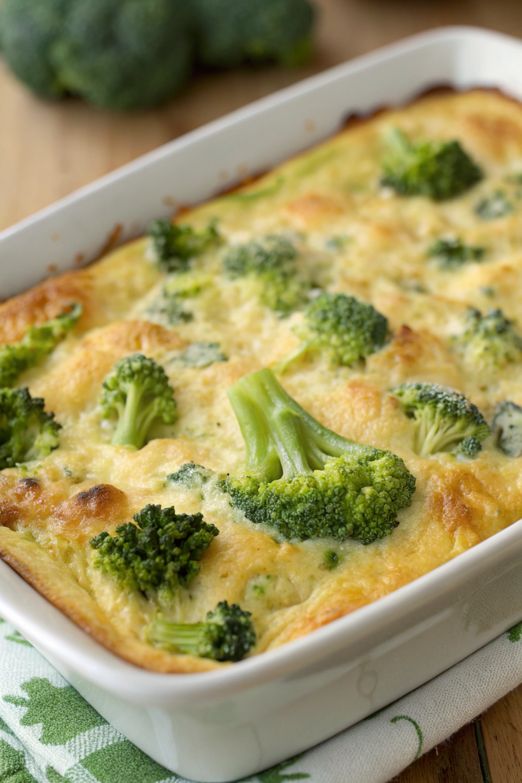 Broccoli Cheese Casserole Recipe