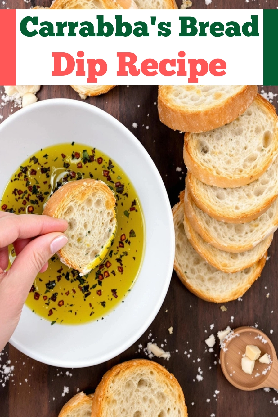 Carrabba's Bread Dip Recipe pinterest