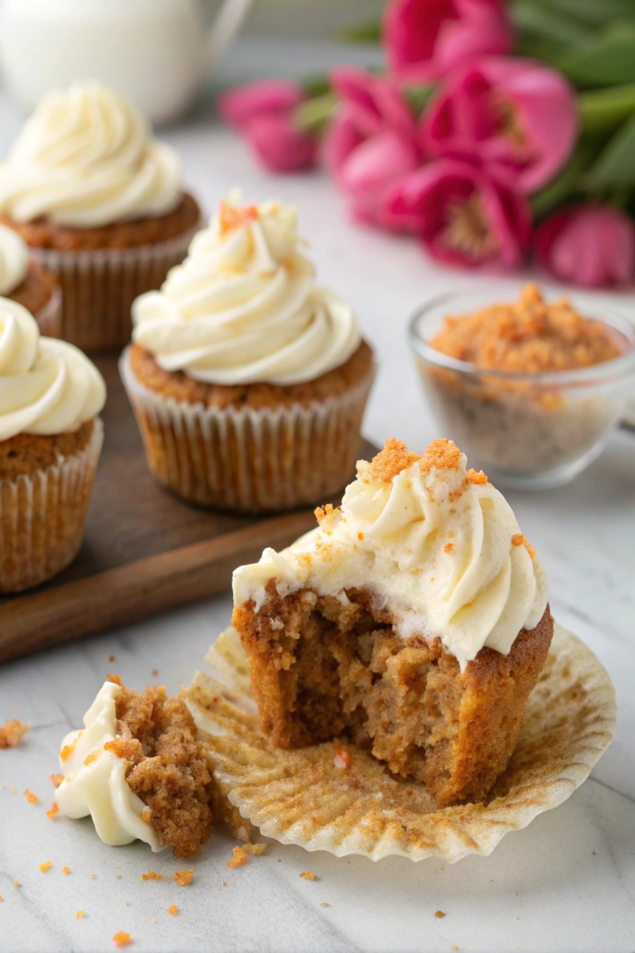 Carrot Cake Cupcakes Recipe