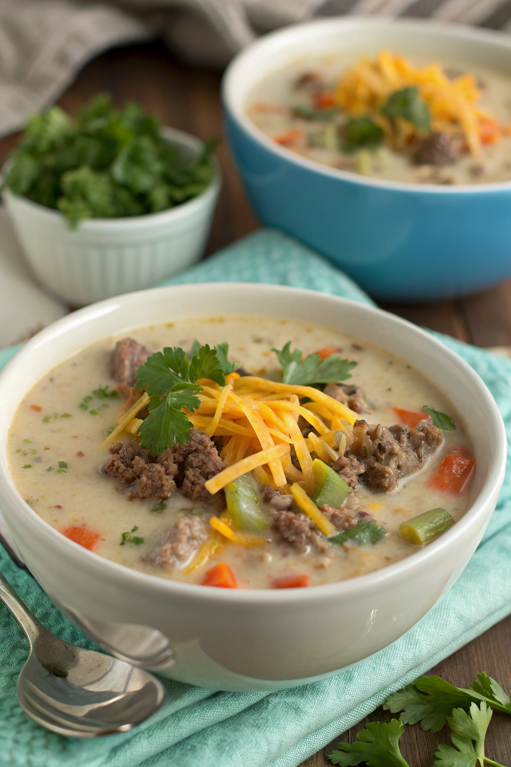 Cheeseburger Soup Recipe