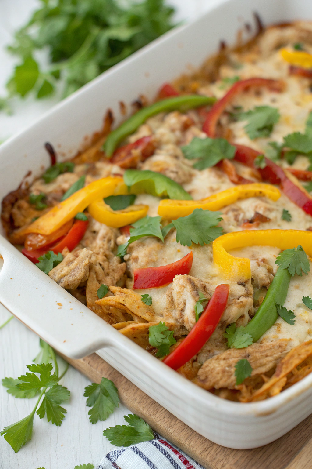 Chicken Fajita Casserole Recipe