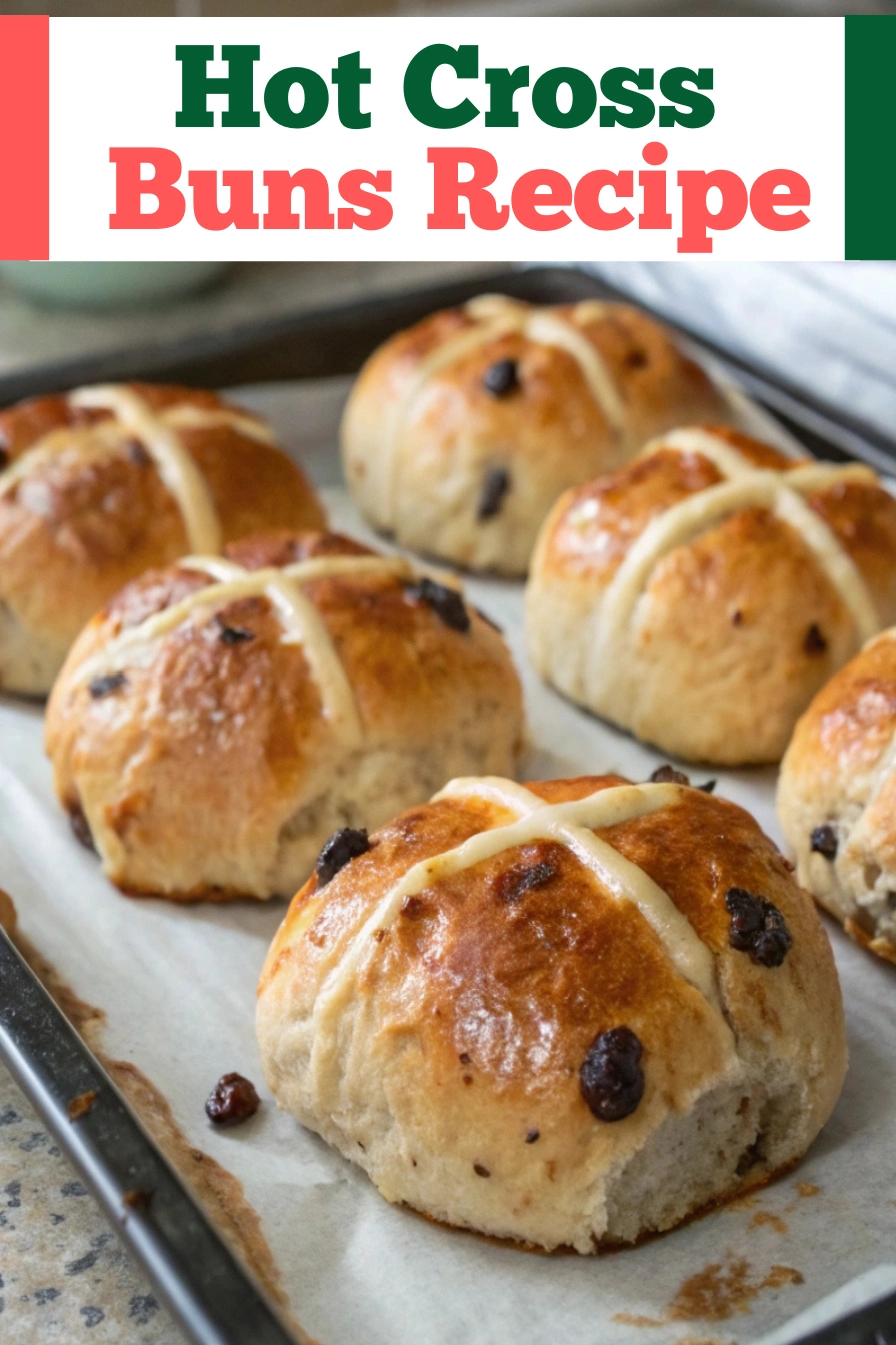 Hot Cross Buns Recipe pinterest
