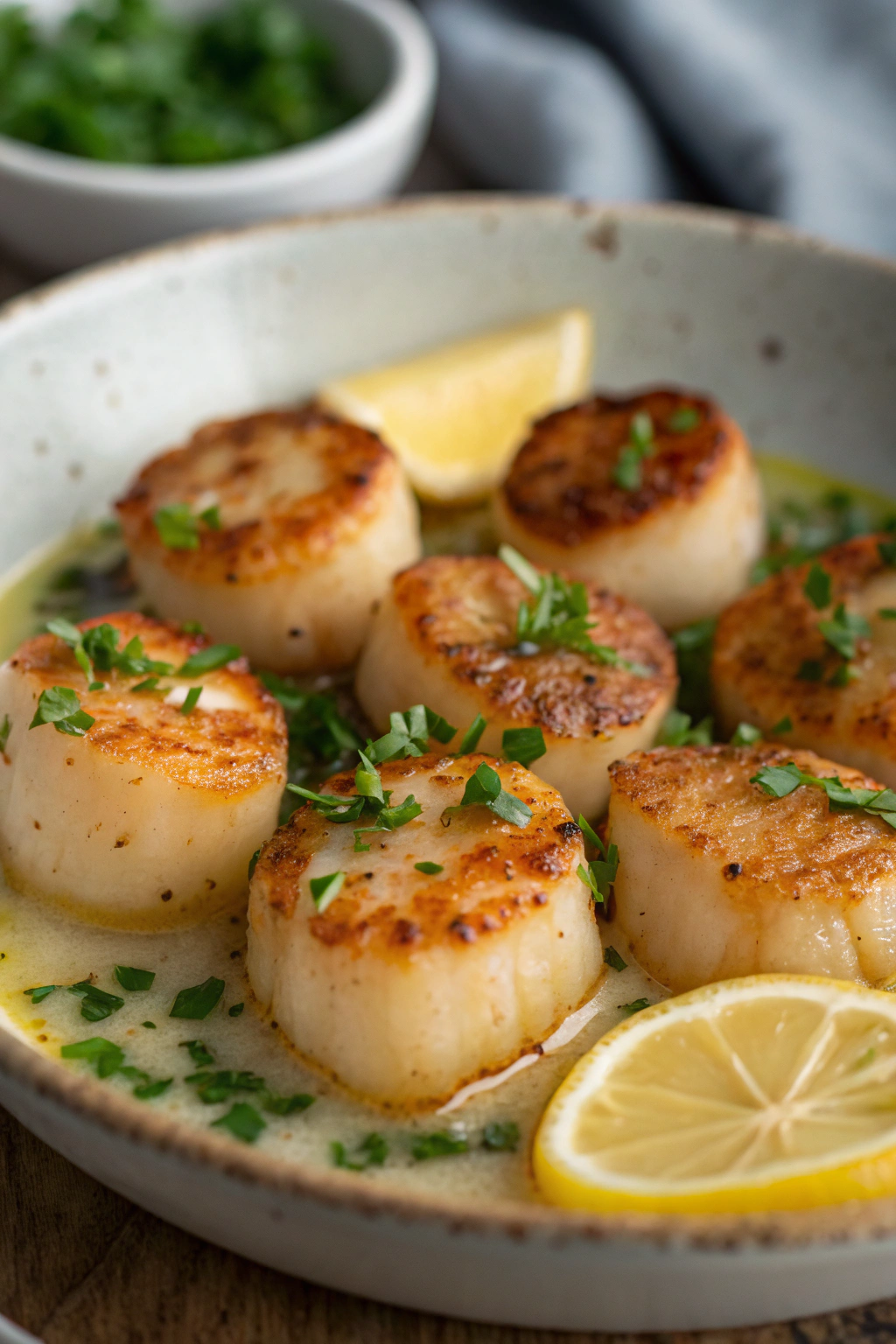 Lemon Butter Scallops Recipe 2024