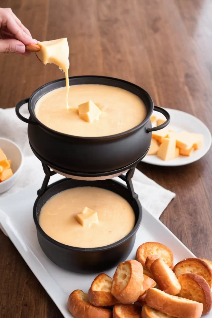 Melting Pot Cheese Fondue Recipe