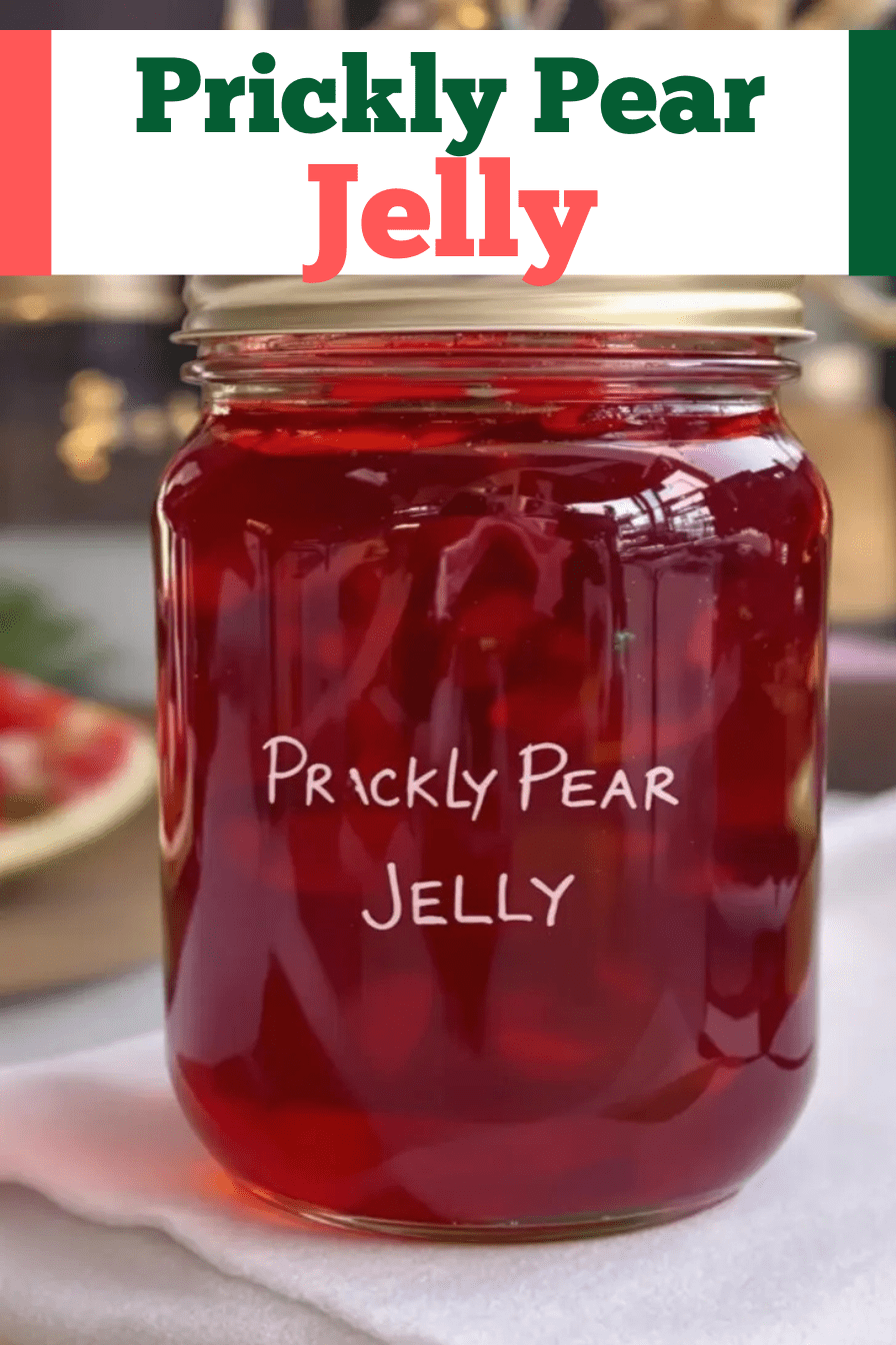 Prickly Pear Jelly Recipe pinterest