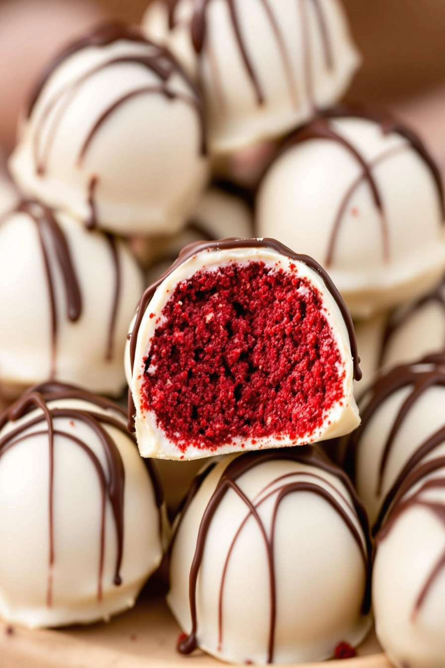 Red Velvet Truffles Recipe