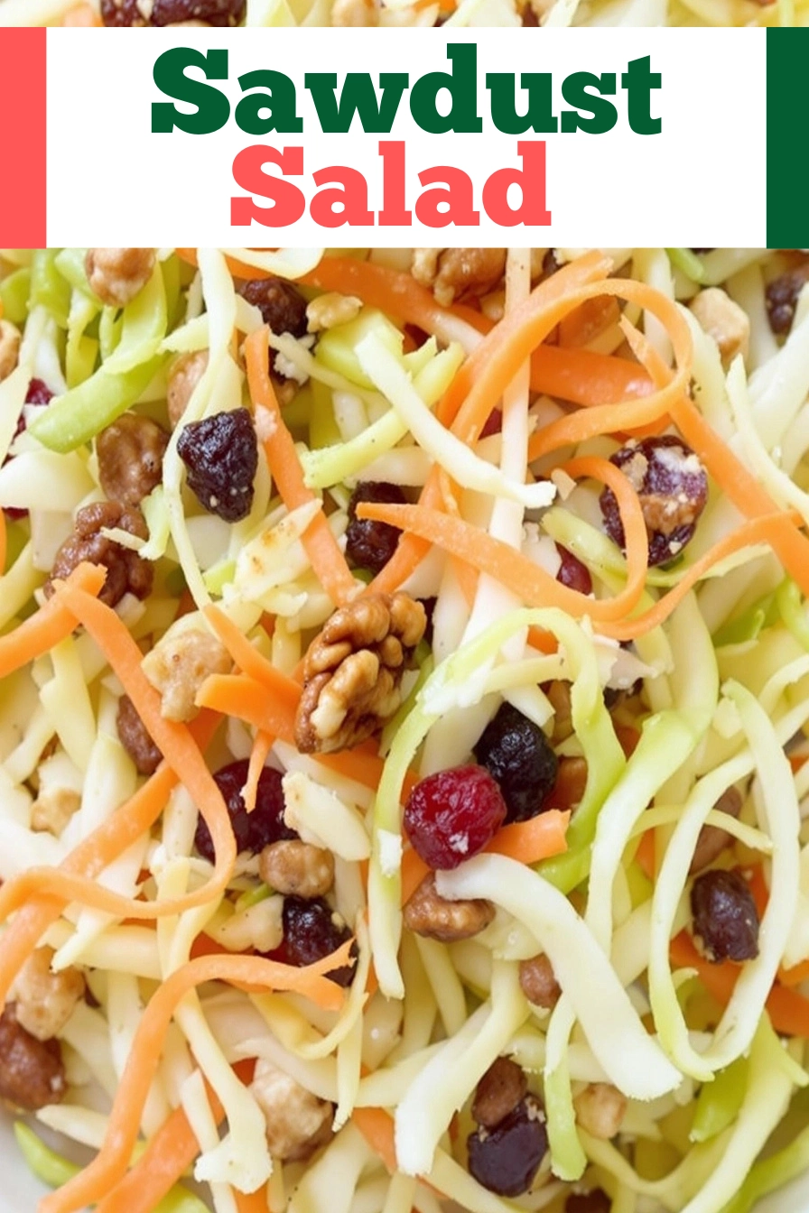 Sawdust Salad Recipe pinterest