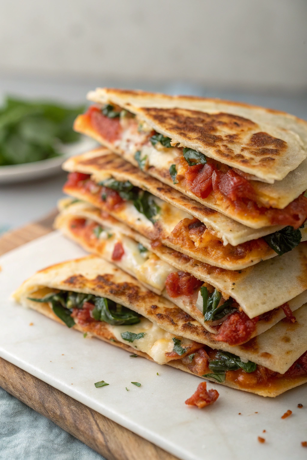 Simple Pizza Quesadillas Recipe