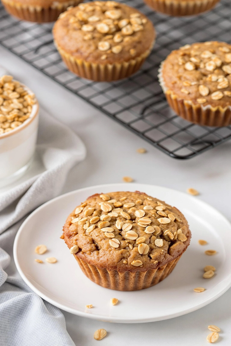 Steel Cut Oat Muffins Recipe