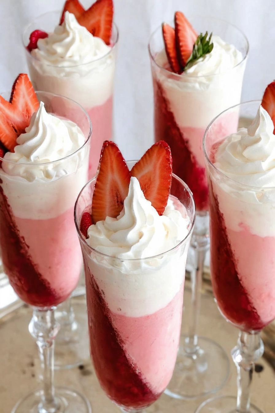 Strawberry Jello Parfait Recipe