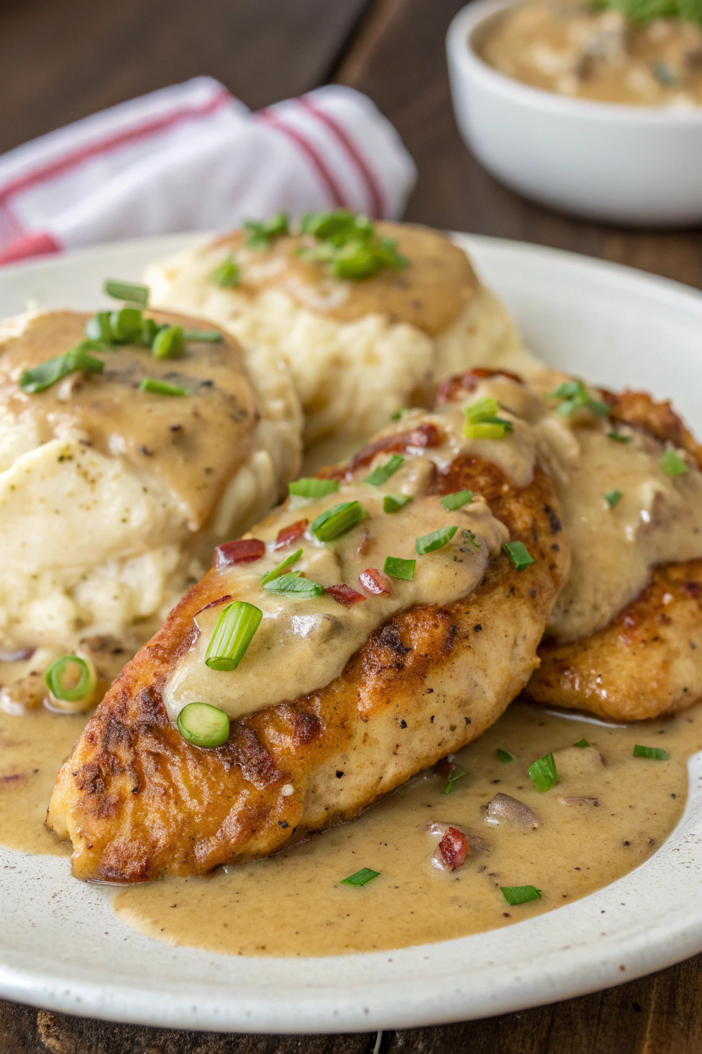 Texas Roadhouse Smothered Chicken Copycat Recipe