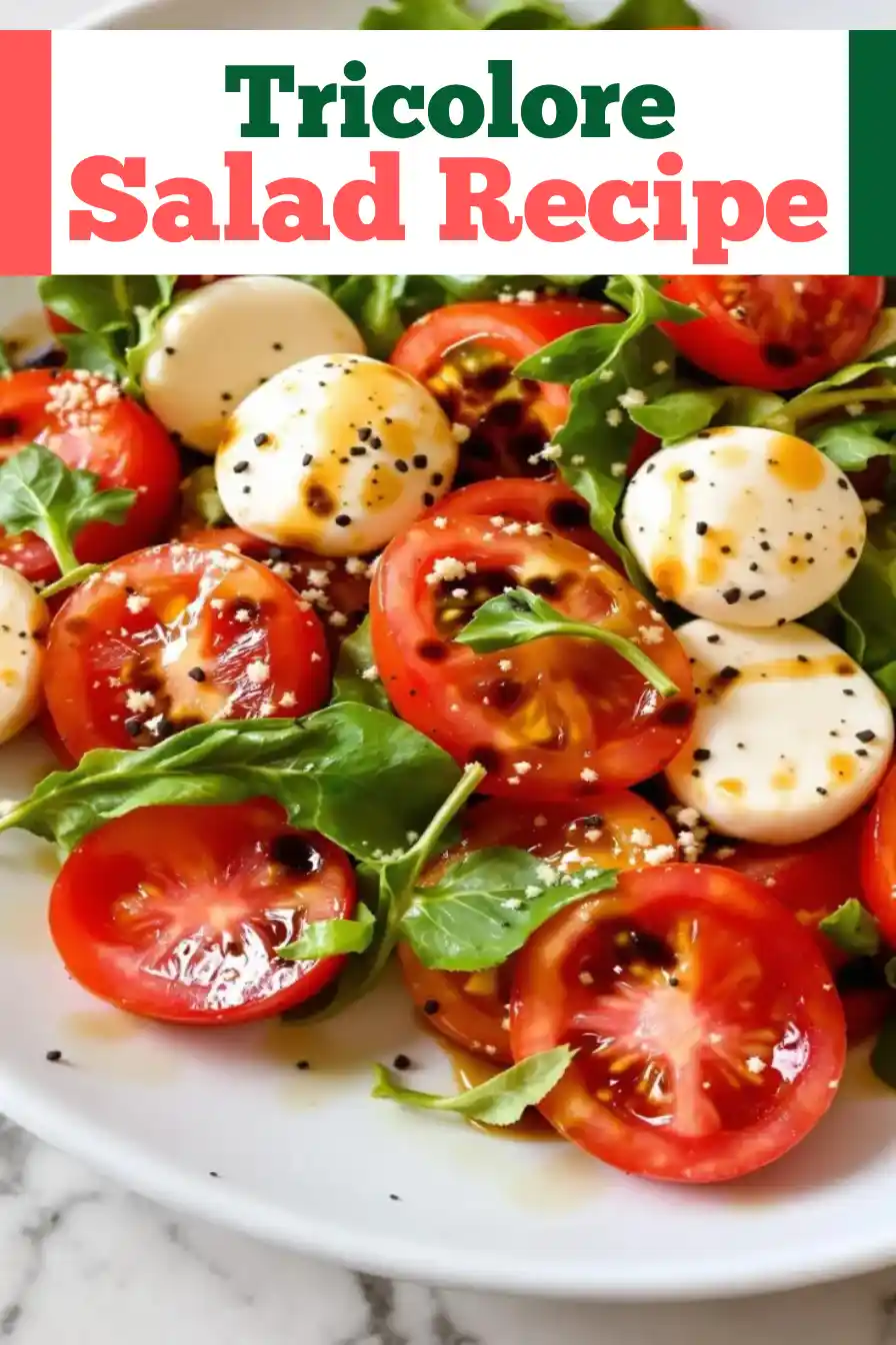 Tricolore Salad Recipe pinterest