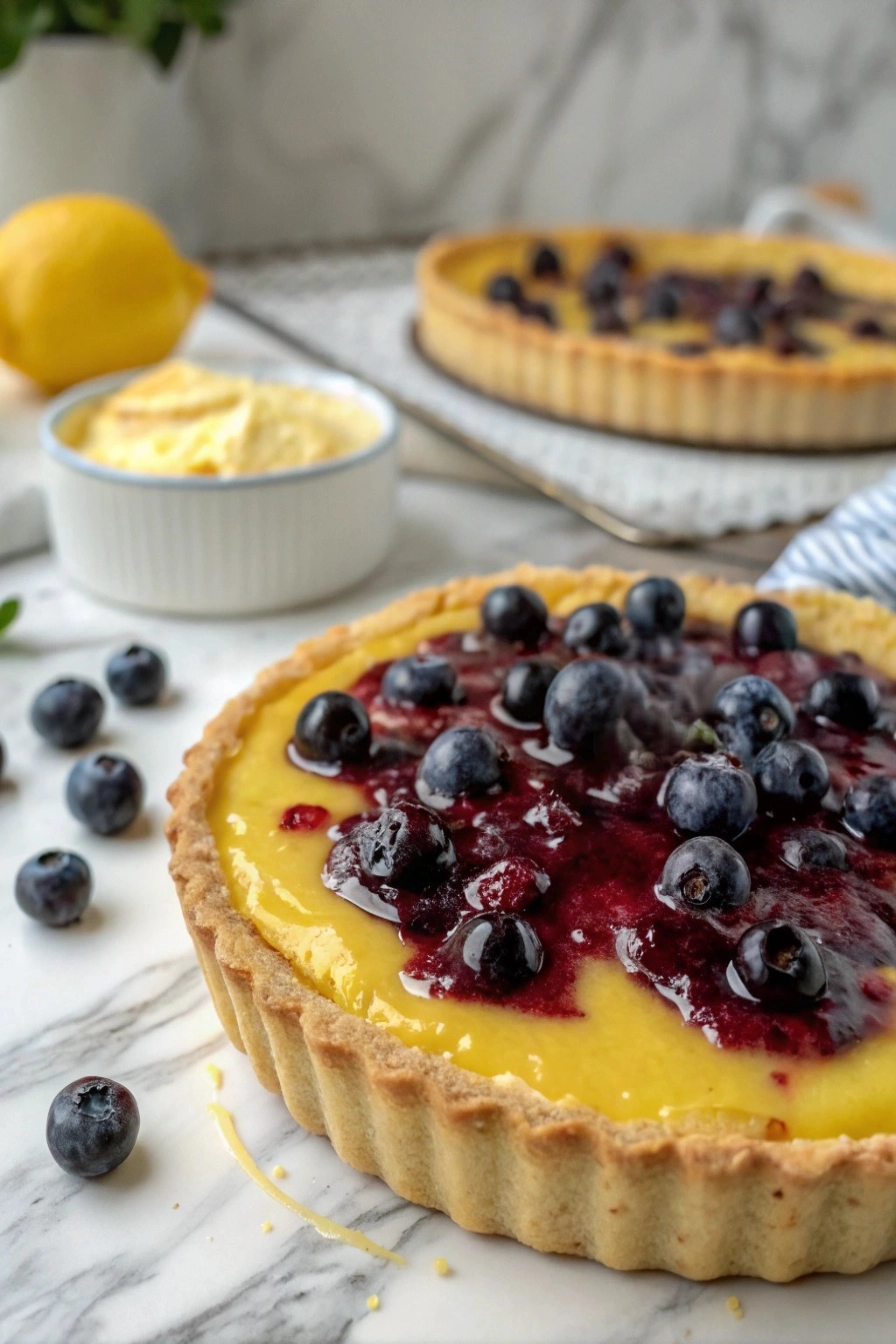 Lemon Blueberry Tart Recipe