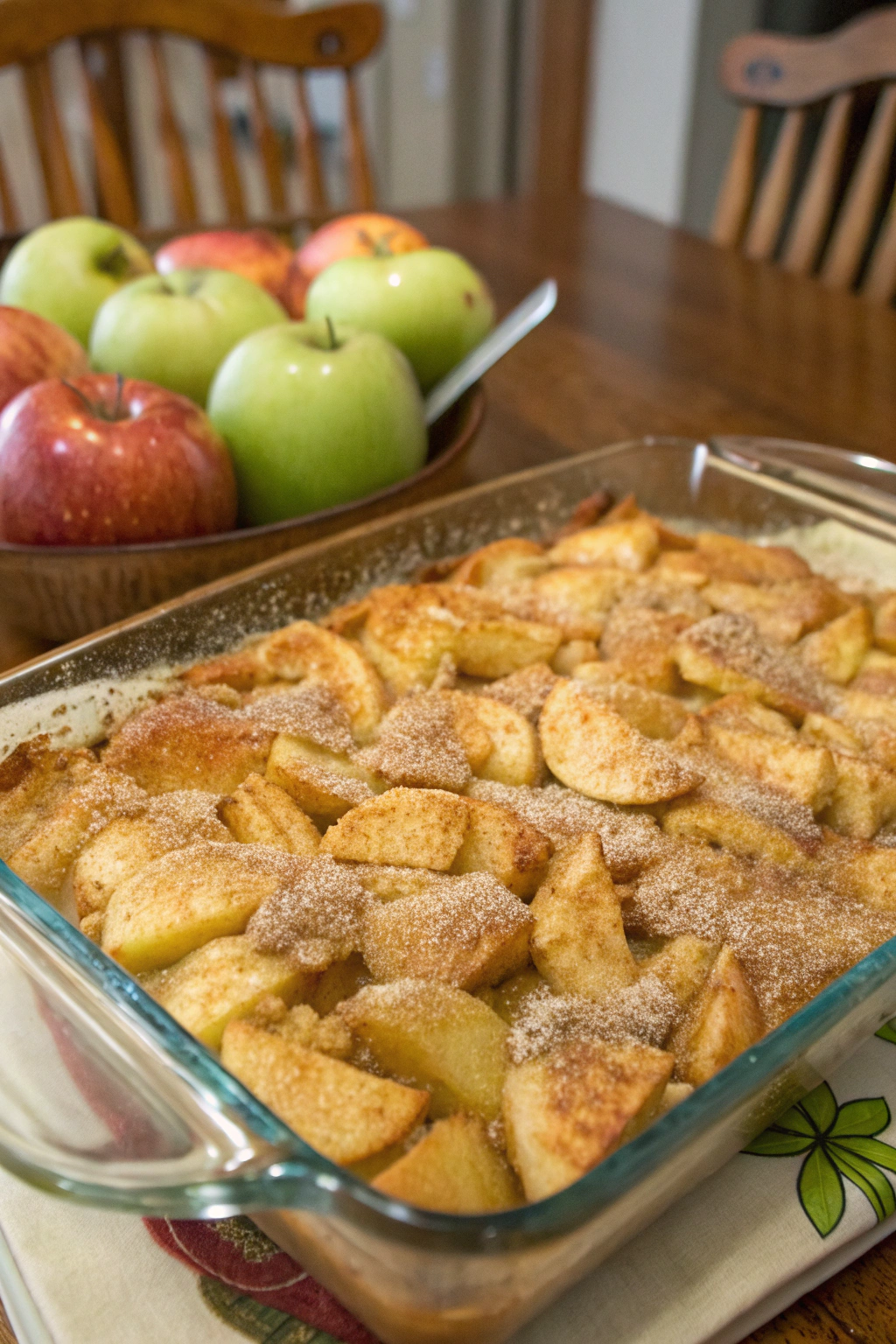 Amish Apple Cinnamon Casserole Recipe