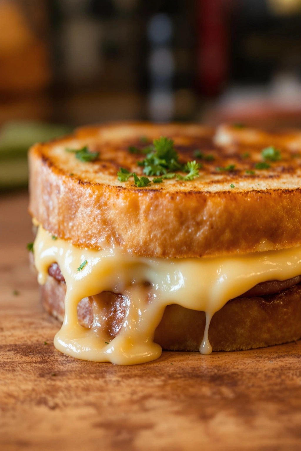 BBQ Chicken Grilled Cheese