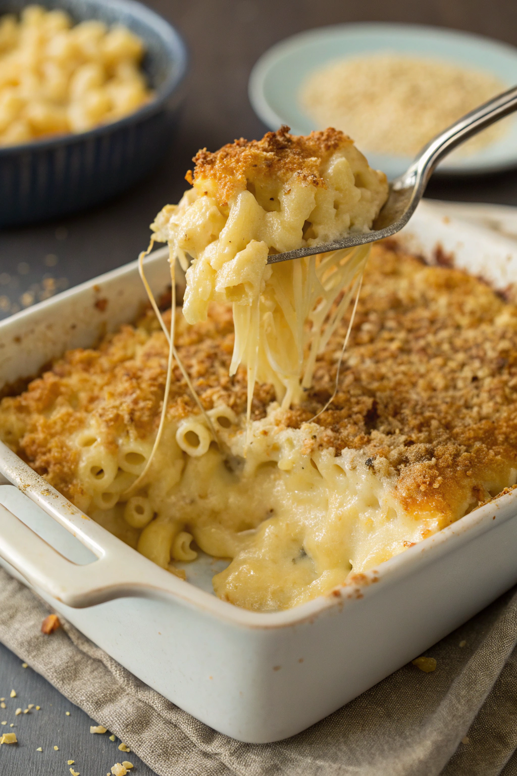 Creamy Baked Mac and Cheese Recipe
