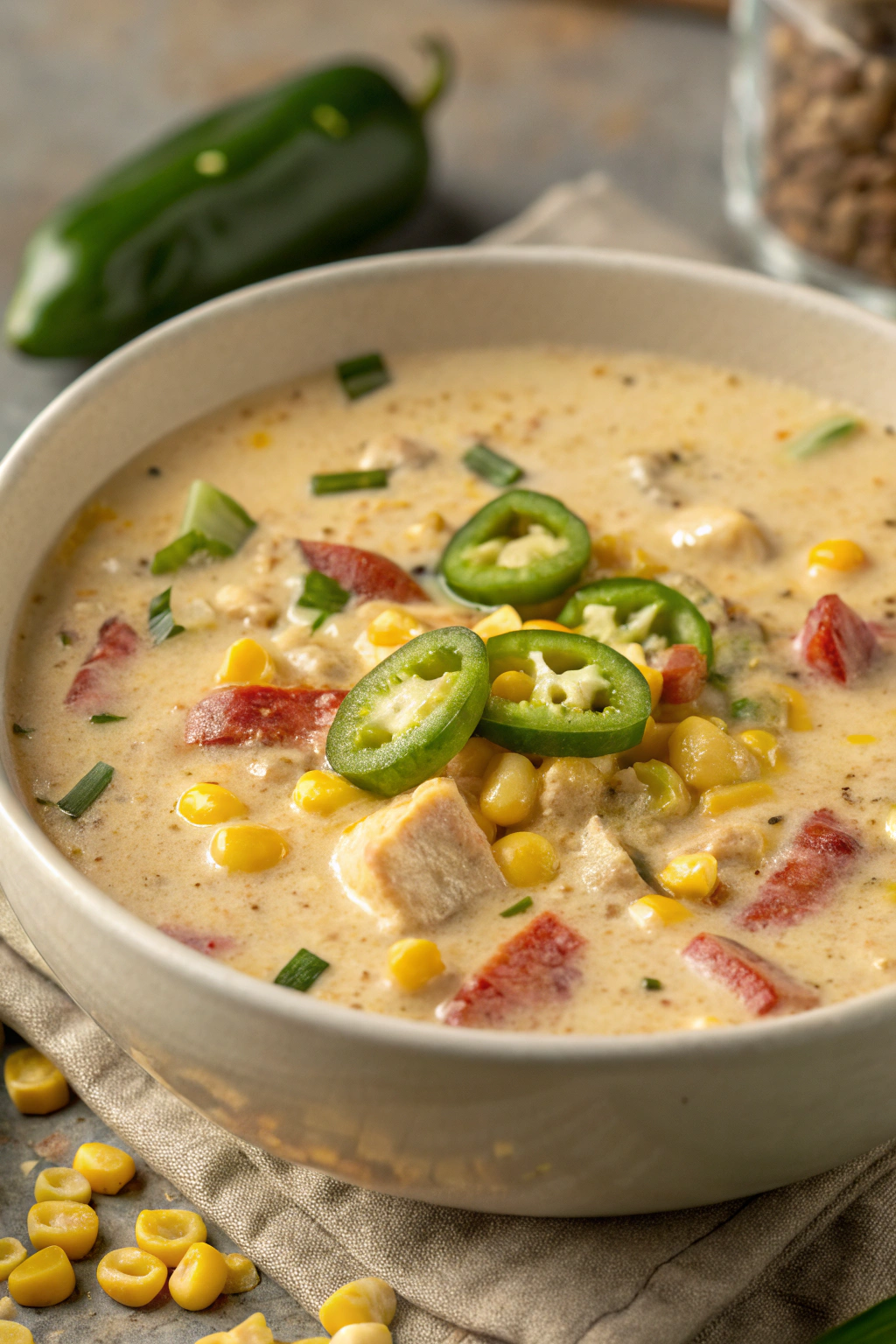 Creamy Jalapeño Corn Chowder Recipe